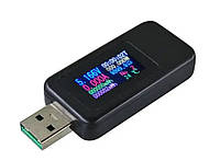 USB Тестер Keweisi KWS-V30 амперметр, вольтметр, вимірювач ємності акумулятора