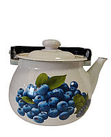 Чайник эмалированный с рисунком, 2,5л (2710/2)Новомосковская посуда