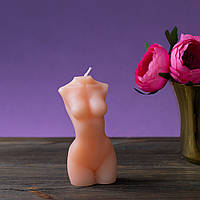 Декоративная свеча фигурная силуэт Женщины 12923 (телесная) UNIVERMAG 76214
