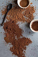 Какао порошок алкализованный натуральный 10-12% Cacaoapader 250 г кулинарный для десертов и напитков