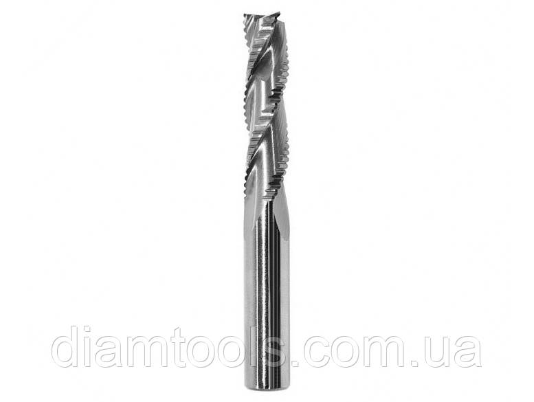 Фреза для ЧПУ чорнова зі стружколомом D16 d16 L80 h40 z3