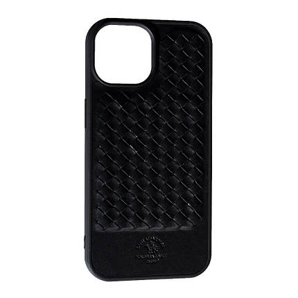 Чохол КОЖА POLO RAVEL для Apple iPhone 14 Black, фото 1