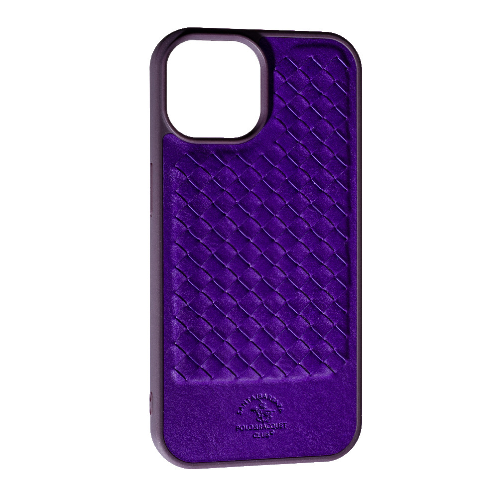 Чохол КОЖА POLO RAVEL для Apple iPhone 15 Purple