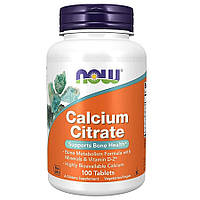 NOW Calcium Citrate 100 tab