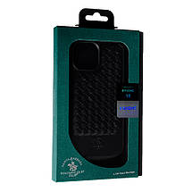 Чохол КОЖА POLO RAVEL для Apple iPhone 15 Black, фото 5