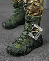 Берцы зимние LOWA Zephyr олива армейские ботинки зимние, берцы тактические военные, ботинки олива зсу pd307