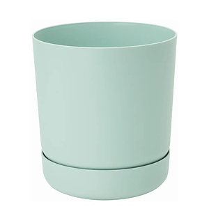 Горщик для квітів SATINA 17 см 3.3 л круглий із підставкою