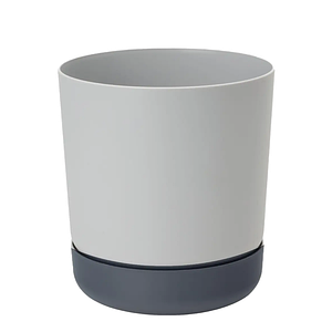 Горщик для квітів SATINA DUO 15 см 2.3 л круглий з підставкою