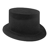 Шляпа Цилиндр флок (черная) UNIVERMAG 76955