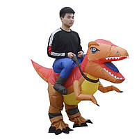 Надувной костюм Всадник на Тиранозавре (оранжевый) UNIVERMAG 75340