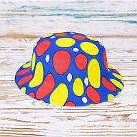 Шляпа детская Котелок пластиковая с принтом Абстракция 12661 UNIVERMAG 76976