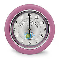 Часы идут в обратную сторону Anti-clock (розовый) UNIVERMAG 75818