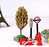 Мініатюра клумба для дерева 2.7*2.7 см Камінь, фото 2