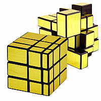 Кубик Рубика 3х3х3 Зеркальный (золото) UNIVERMAG 76461