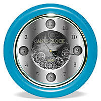 Часы с обратным ходом Anti-clock Ц012 (голубые) UNIVERMAG 75833