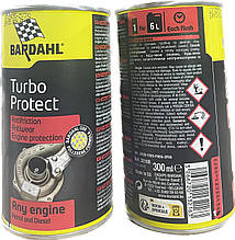 BARDAHL Присадка в масло 2в1 антифрикционная для ДВС и защиты турбины TURBO PROTECT, 0.300 мл.
