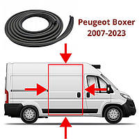 Уплотнитель на боковую сдвижную дверь Peugeot Boxer 2007-2023, автомобильный уплотнитель, дверной уплотнитель