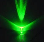 Світлодіод 3 мм зеленого світіння LED