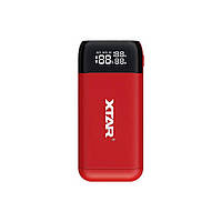 Power Bank Case Xtar PB2S Red, 2x18650-21700, USB-C QC+PD, LCD, Box