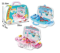 Детский чемоданчик "HAPPY DOCTOR", SP2, Хорошего качества, Детский чемоданчик, Игровые наборы, Сюжетно ролевые