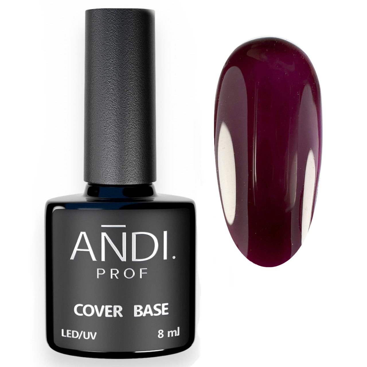 База камуфлююча для нігтів Classic base №05 Plum "ANDI PROF"