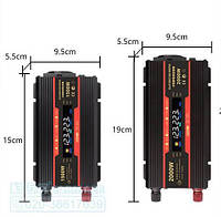Преобразователь напряжения 2000 W для квартиры и копьютера, Электро преобразователь для двигателя и для котла