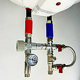 Змішувач-термостат бойлера, водонагрівача 10T BAYPASS Boiler Series з байпасом 1/2" KVANT, фото 3