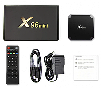 ТВ-приставка X96 mini (2/16 ГБ) 4-ядерная на Android, Тv box 2/16 Smart tv box андроид VIC