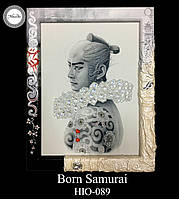 НЮ-089 Born Samurai.ТМ Миледи.Набор для вышивки бисером и декоративными компонентами