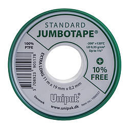 ФУМ Jumbotape Standard (10m * 19mm * 0,2mm) UP0612 Unipak Данія