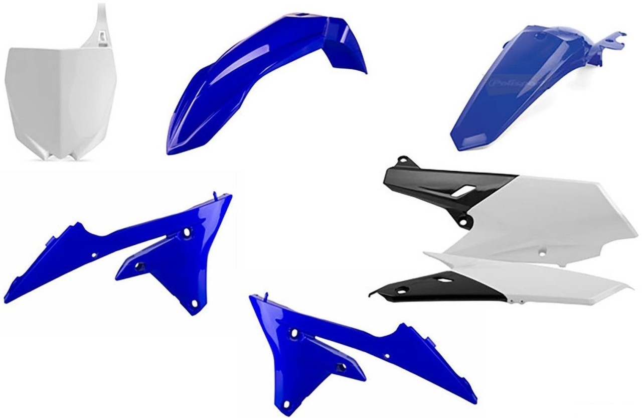 Пластик Polisport MX kit - Yamaha (14-) синій/білий, Yamaha