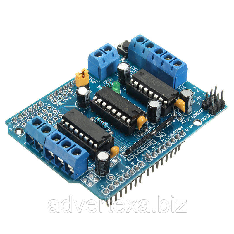 Motor Shield на чіпах L293D мотор шилд для Arduino