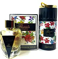 Набор Fragrance World Flora (Духи 100 ml + Дезодорант 250 ml)