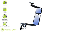 Основное зеркало двойное подогрев эл/управление RH Iveco e-mark DP-IV-740