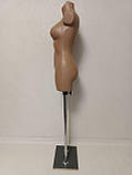 Манекен жіночий тілесний "Венера рівна" на деревопліті, фото 3