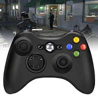 Джойстик XBox X360 беспроводной игровой геймпад с вибрацией,контролер Bluetooth манипулятор для xbox Черн. P&T