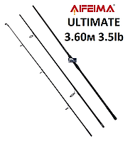 Карповое удилище Feima Ultimate Carp 3.60м 3.5lb (кольцо 50мм) штекерное, 3 секции