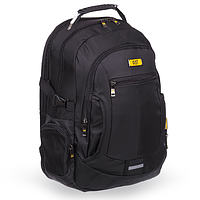 Стильный городской рюкзак GAT 728A 20л для тренировок и поездок (чёрный)