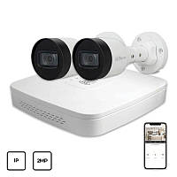 Комплект IP відеоспостереження Dahua IP KIT 2x2MP OUTDOOR