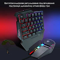 Игровая клавиатура с подсветкой + мышка 198I G506 (7772) «D-s»