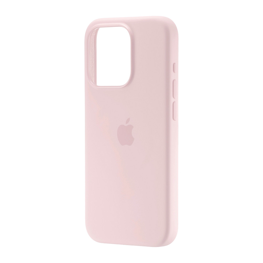 Силіконовий чохол Silicon Case with MagSafe Splash Screen для iPhone 15 Pro Max Light Pink, фото 1