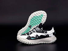 Чоловічі кросівки Nike ACG Mountain Fly Low White Black Mint Nike ACG Mountain Fly Low White Black Mint Найк АСдж Маунтін Флай низ, фото 4