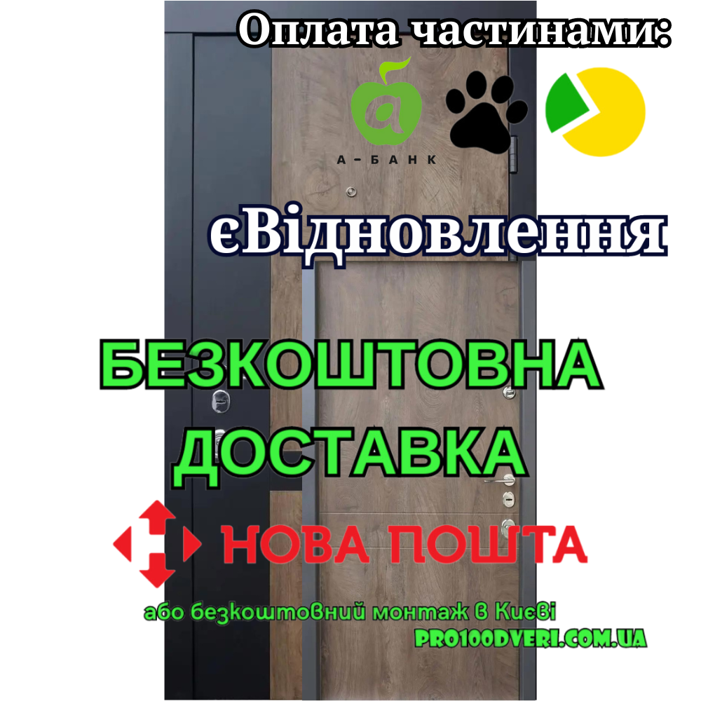 Вхідні двері Авангард Франк-М Qdoors