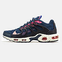 Мужские кроссовки Nike Air Max TN Terrascape Plus Blue Beige Pink кожаные кроссовки найк аир макс тн тераскейп