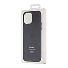 Силіконовий чохол Silicon Case with MagSafe Splash Screen для iPhone 15 Pro Black, фото 3