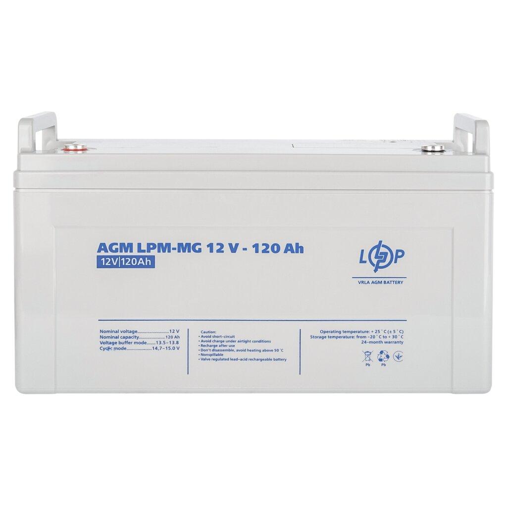 Акумулятор мультигелевий LPM-MG 12V - 120 Ah, фото 1