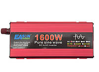 Инвертор с чистой синусоидой EAsun Power 1600 Вт 12 В 220 В