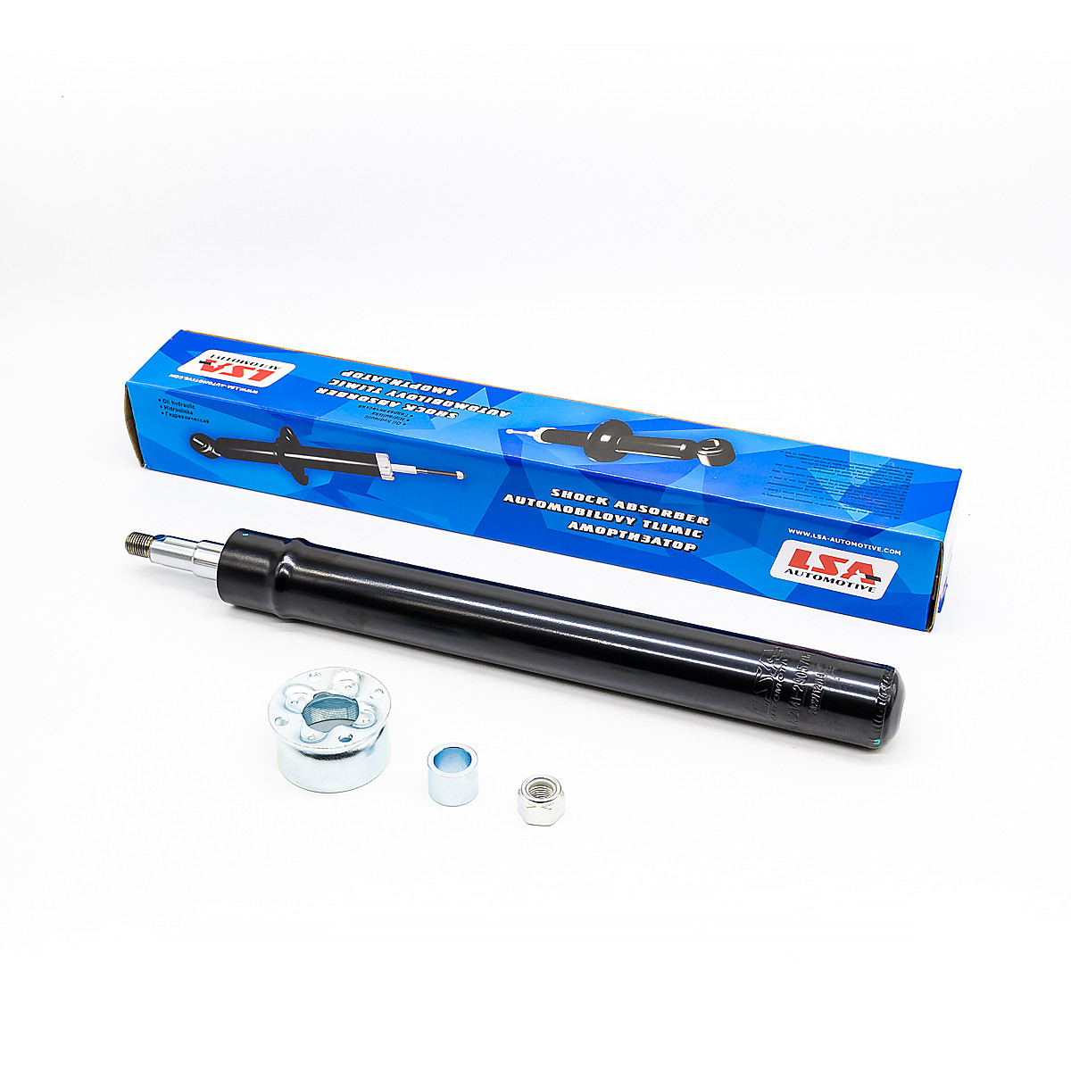 Амортизатор масляний LSA передньої підвіски Москвич 2141, 2335, 2901 LA 2141-2905706, фото 1