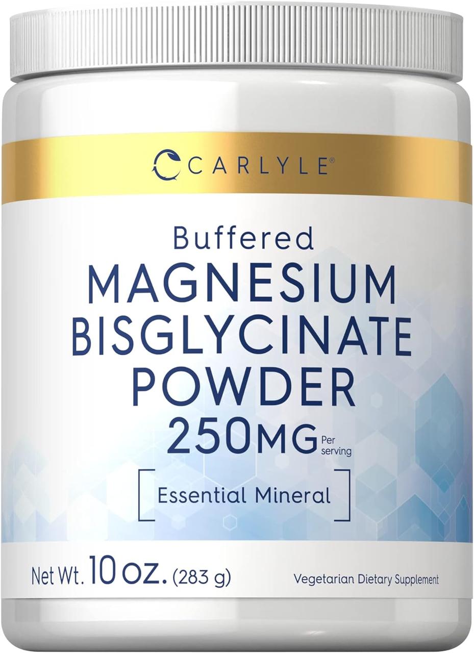 Magnesium Bisglycinate Powder Carlyle - Вегетаріанська формула, без ГМО та глютену добавка