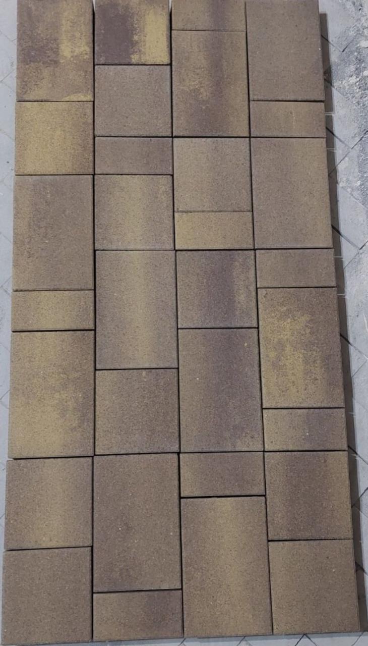 Тротуарна плитка Лайстоун "Єспресо" 300х200, 200х200, 100х200 мм